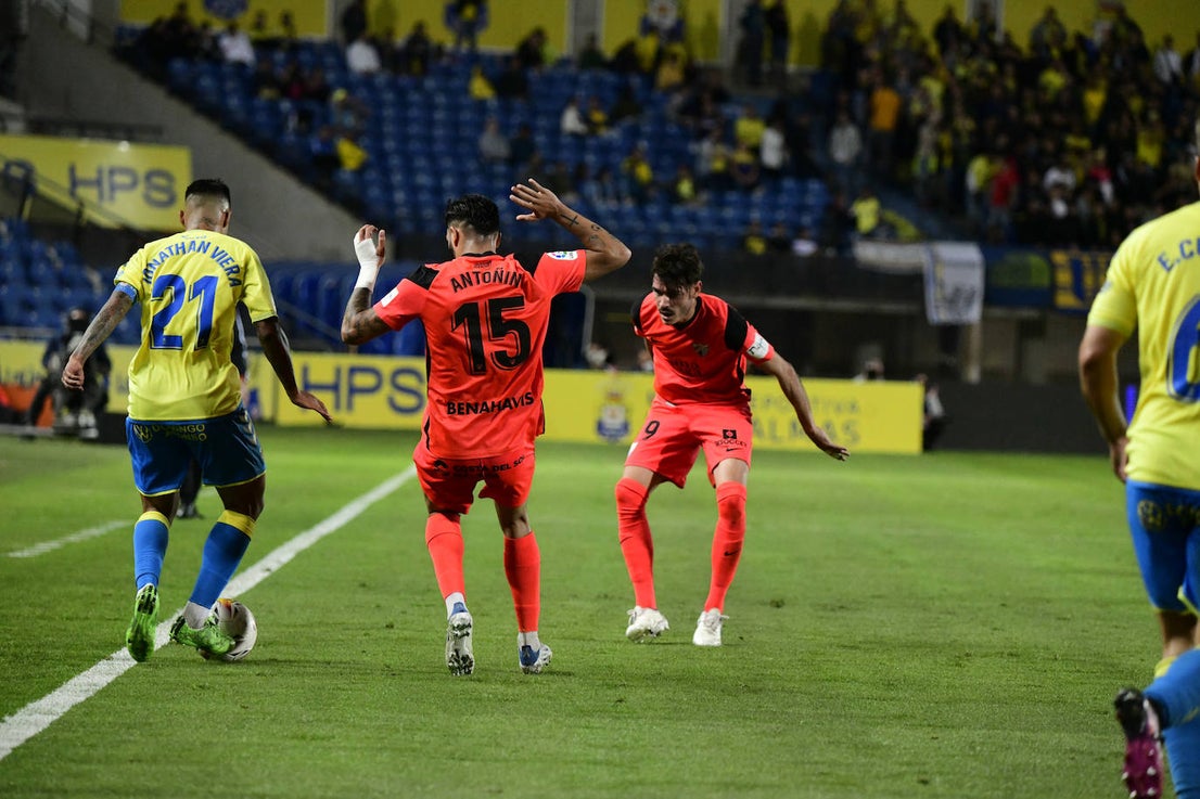 Malaga could not take the three points from Las Palmas. 