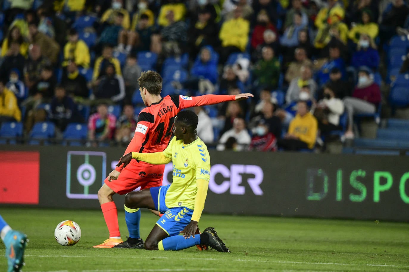 Malaga could not take the three points from Las Palmas. 