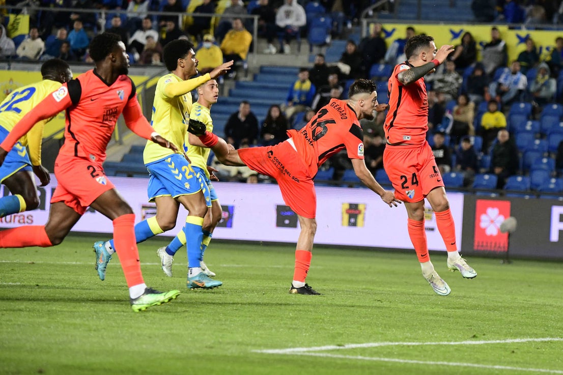 Malaga could not take the three points from Las Palmas. 
