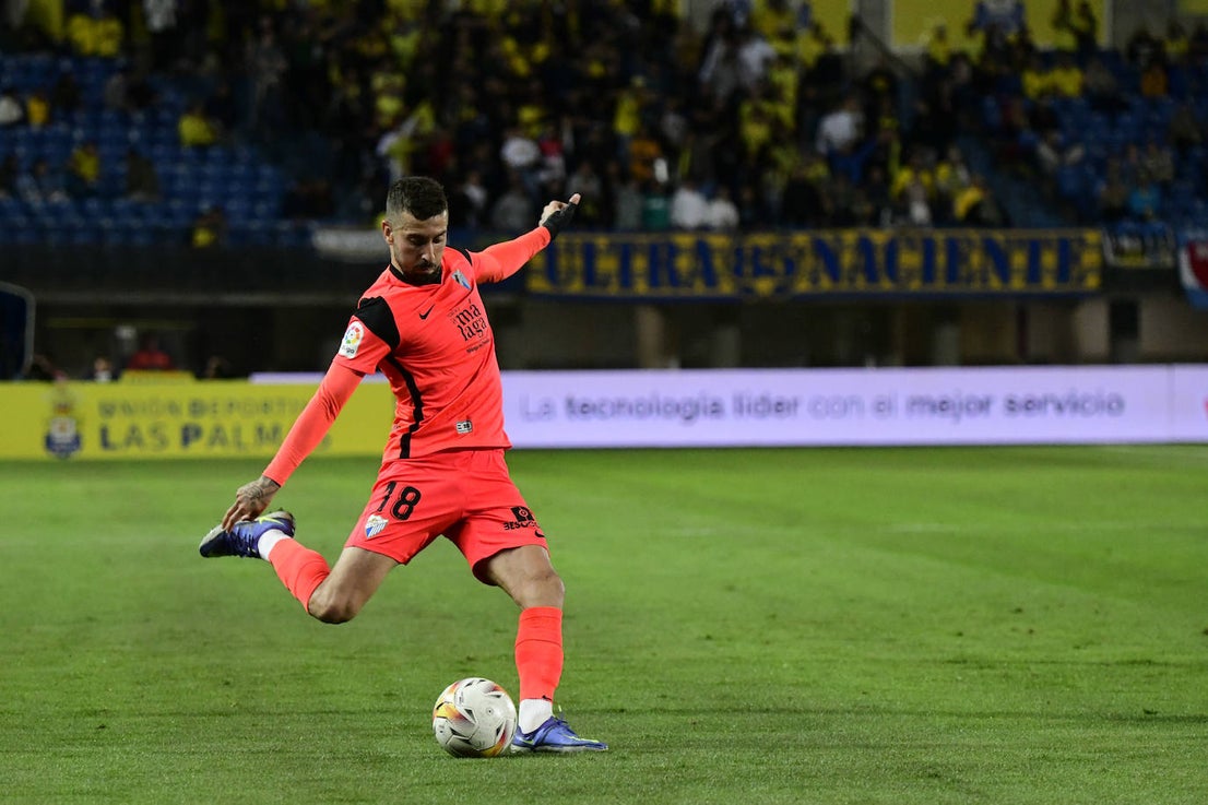 Malaga could not take the three points from Las Palmas.