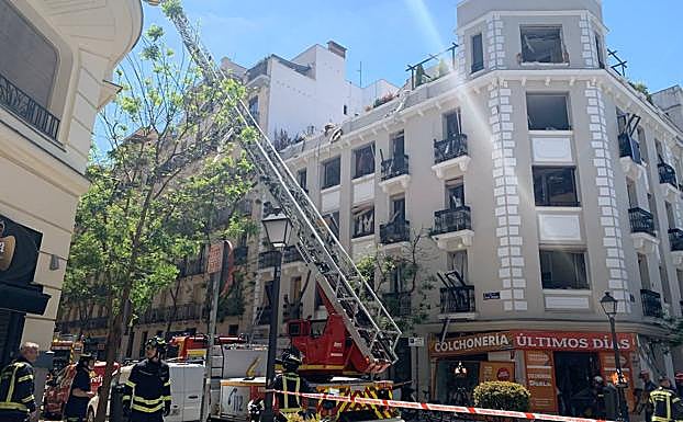 The building at the centre of the incident