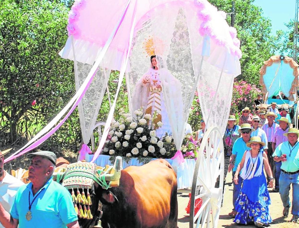 Las Lagunas romería in 2019 attracted thousands of visitors.