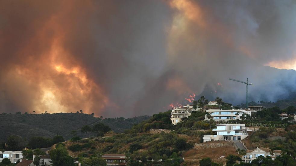 Pujerra fire - in pictures