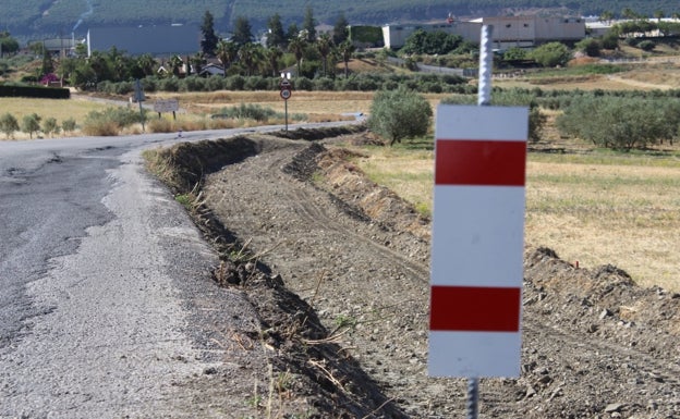 'Long awaited' works to improve road that connects Alhaurín el Grande with Villafranco finally begin