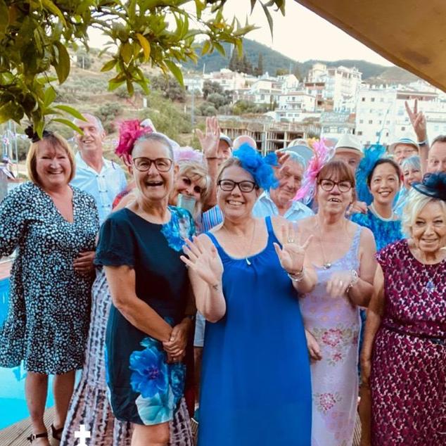 Jubilee fun in Torrox. The Platinum Jubilee was celebrated in style last Saturday in Tolox, with members of the Royal British Legion, ex-armed forces and friends. "Pimms, a buffet, posh frocks, bow ties and fascinators were the order of the day," said Sarah Muday.