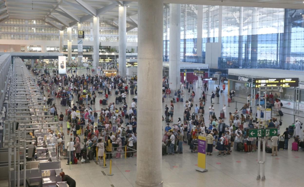 Data shows Malaga Airport approached pre-pandemic numbers in first half of year