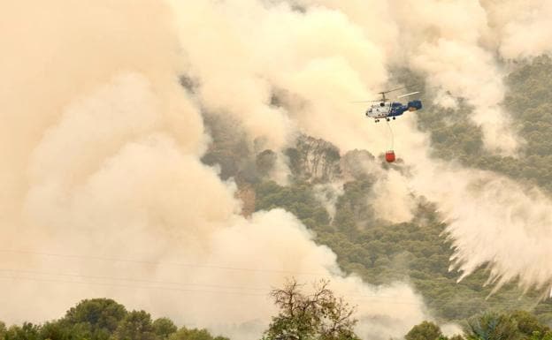 Alhaurín wildfire advances at 50 metres per minute, twice the speed of the devastating Sierra Bermeja blaze