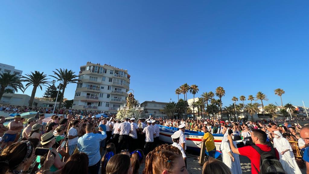 Virgen del Carmen en Nerja