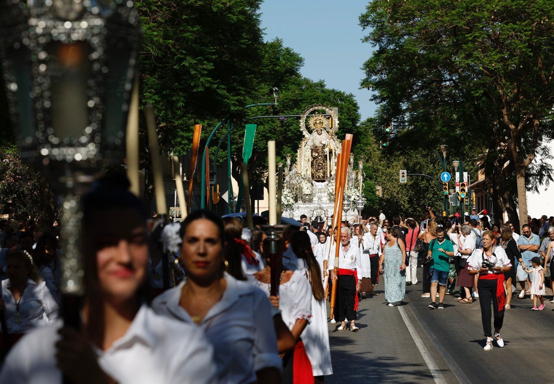 Virgen del Carmen de Pedregalejo. 