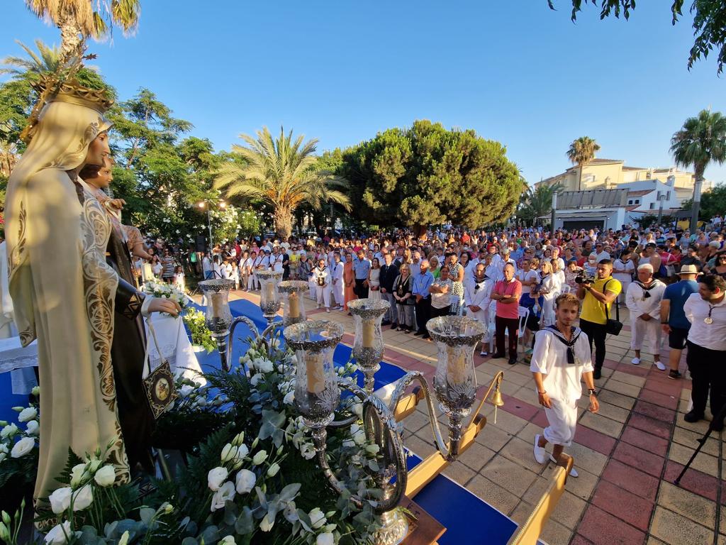 Virgen del Carmen en El Morche (Torrox)