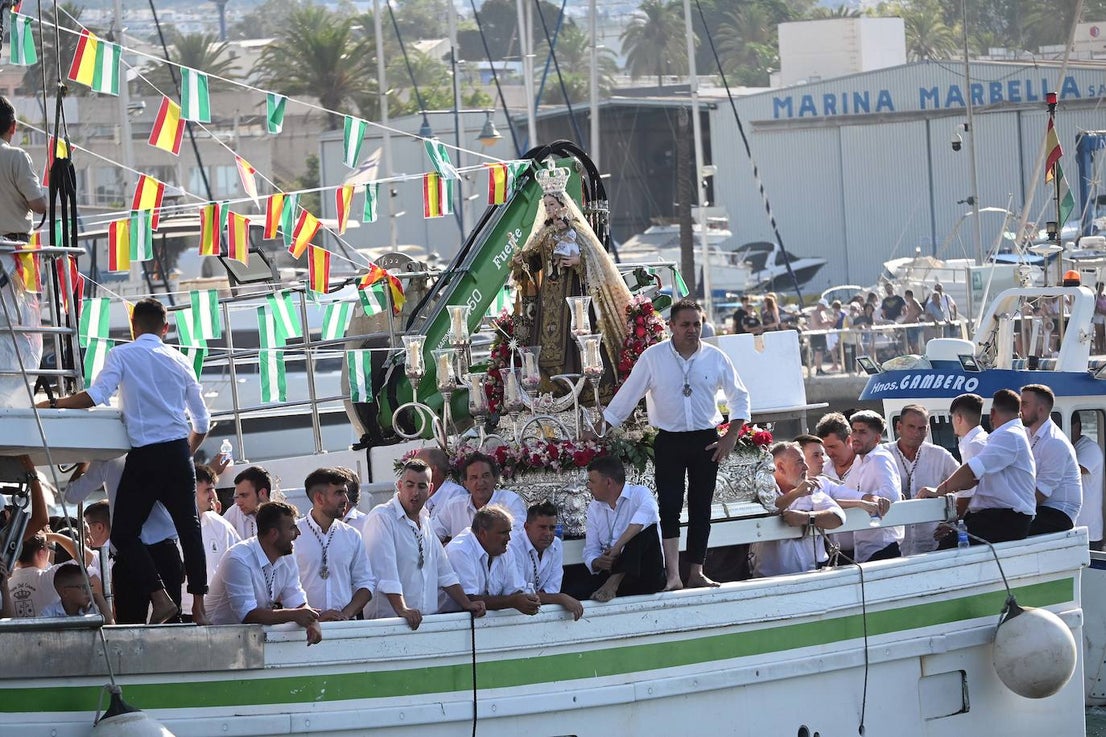 Virgen del Carmen en Marbella