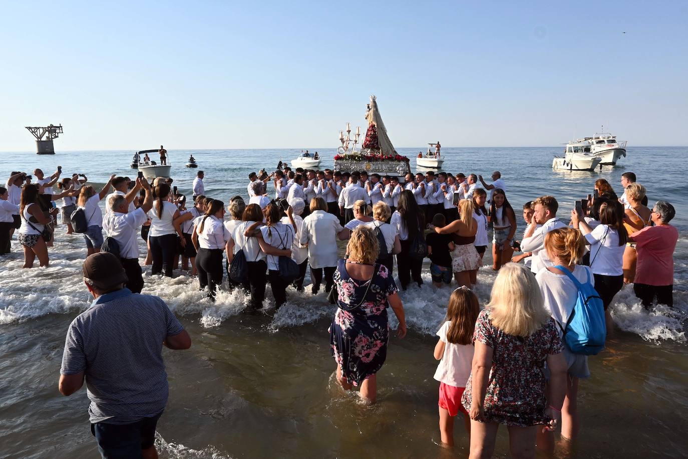 Virgen del Carmen en Marbella