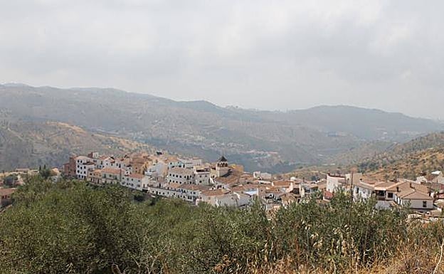 The village of Moclinejo in the Axarquía 