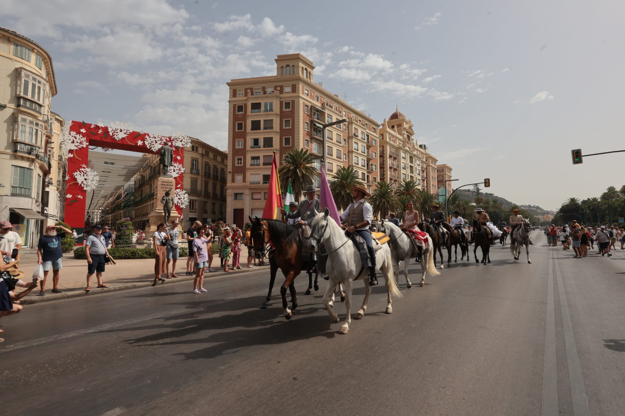 Photos: The first Saturday of Malaga Feria 2022, in pictures
