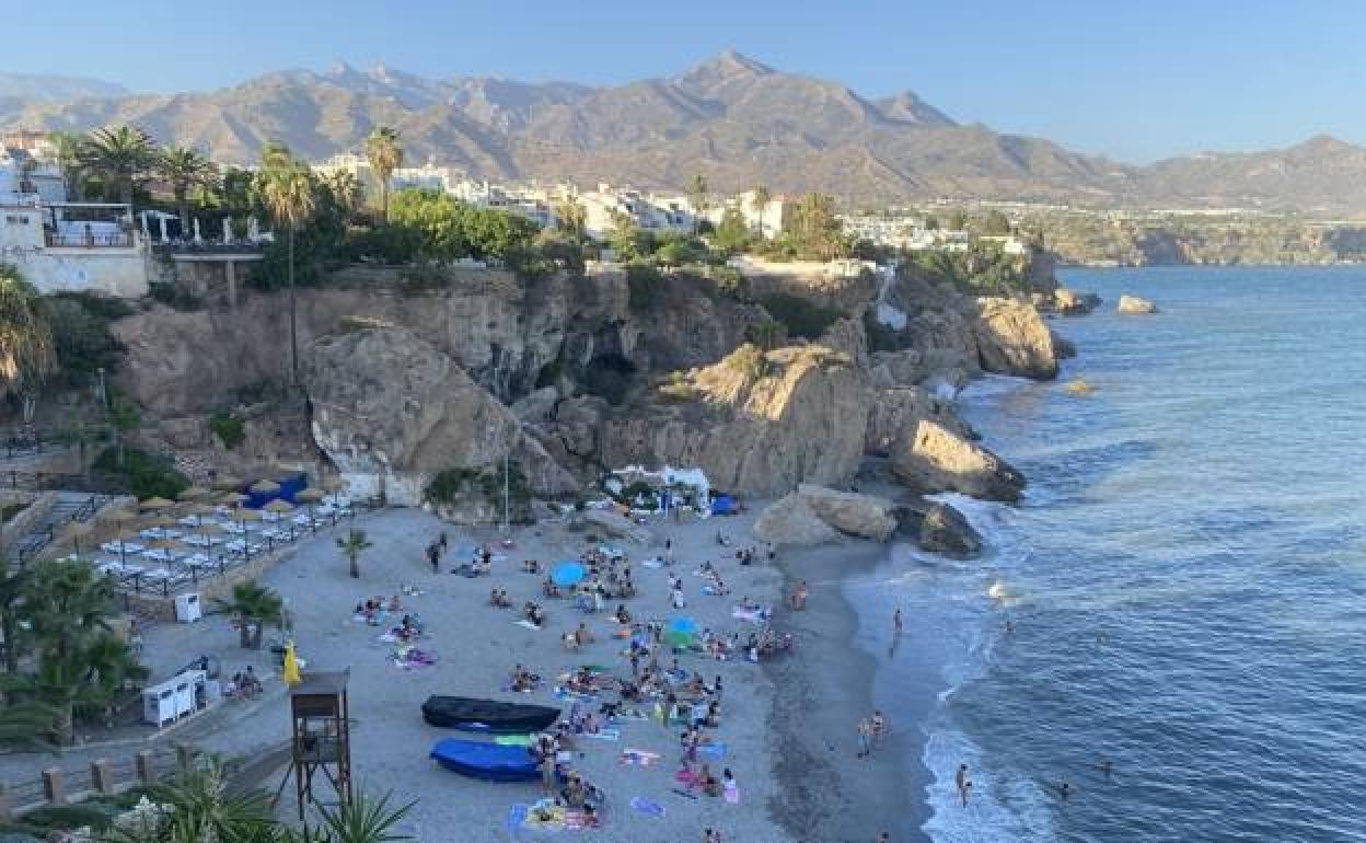 Nerja's coastline 