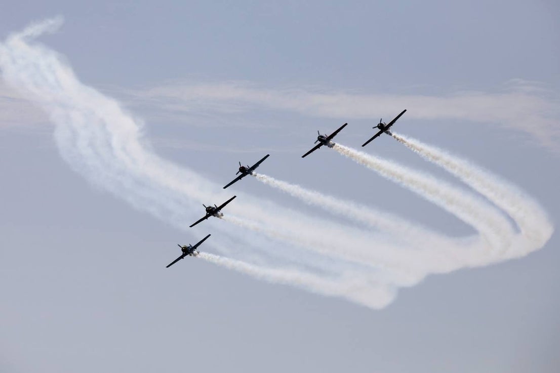 From the early hours of Sunday morning the Torre del Mar beach, on the the Costa del Sol, was full of people waiting to see what is already recognised as one of the best air festivals in Europe. 