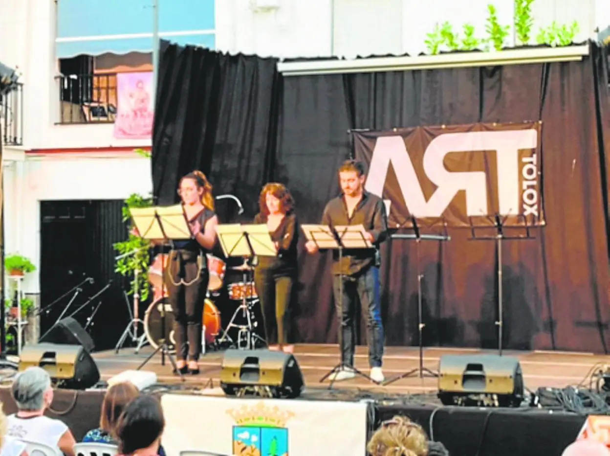 Live music during a previous edition of the Art Tolox festival. 