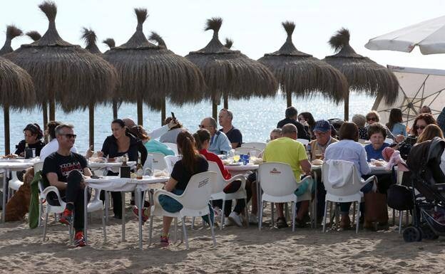 Costa del Sol chiringuitos report a record rise in average spend per customer