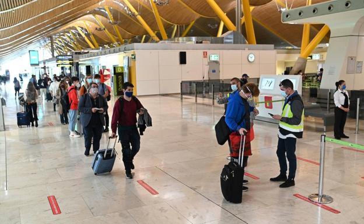 File image of Madrid-Barajas Airport.