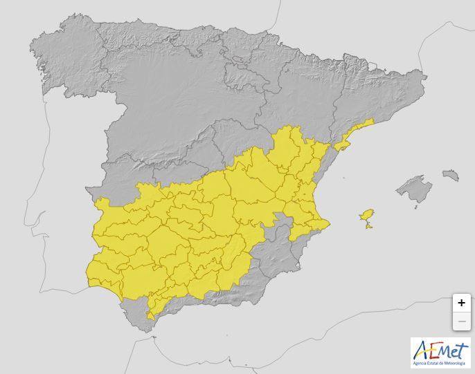 Big change in the weather forecast from Wednesday as yellow warnings issued for storms and heavy rain