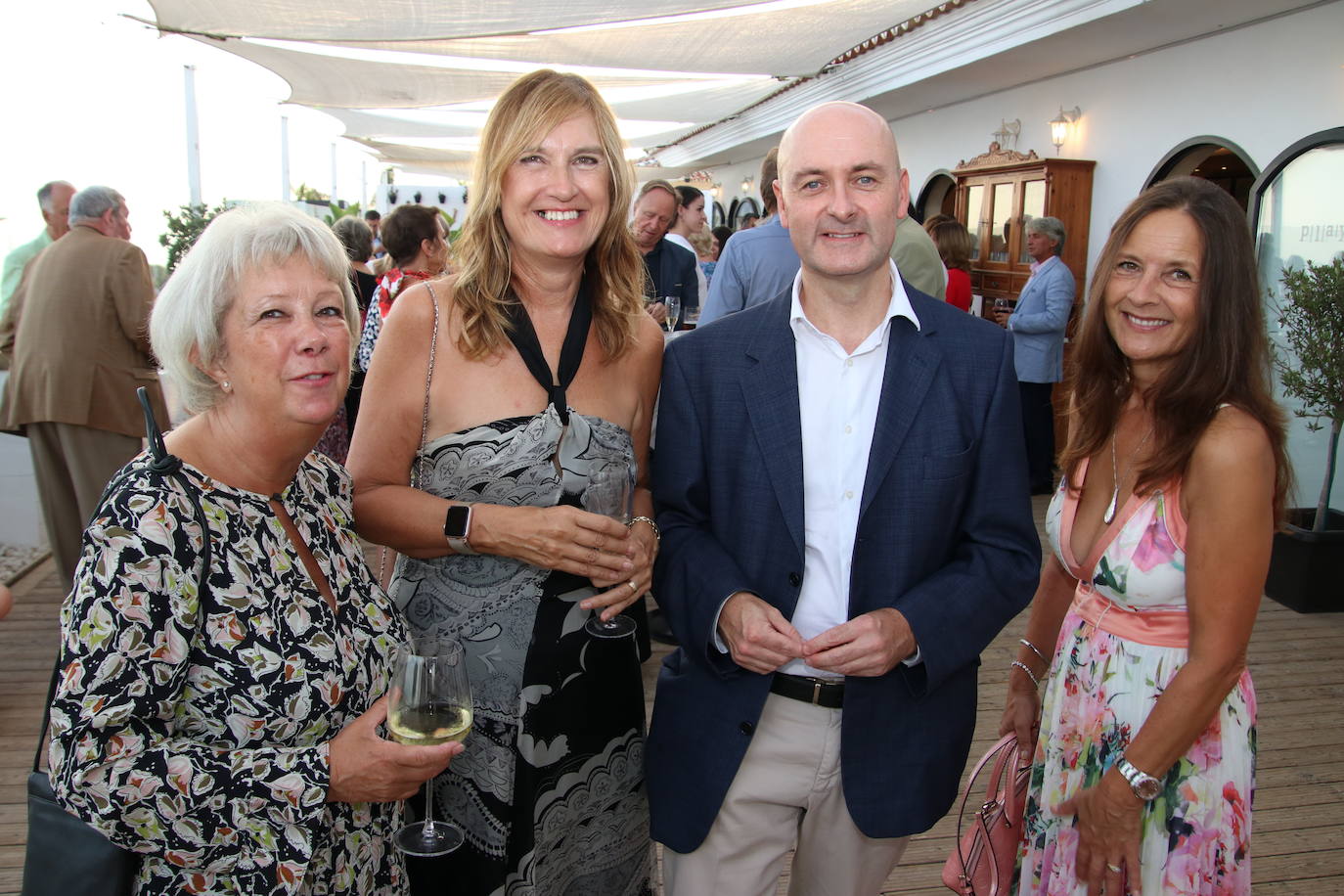 Tuesday’s gala dinner for the Costa Press Club's 20th anniversary was attended by members and guests, including representatives of the Spanish press association and Malaga University