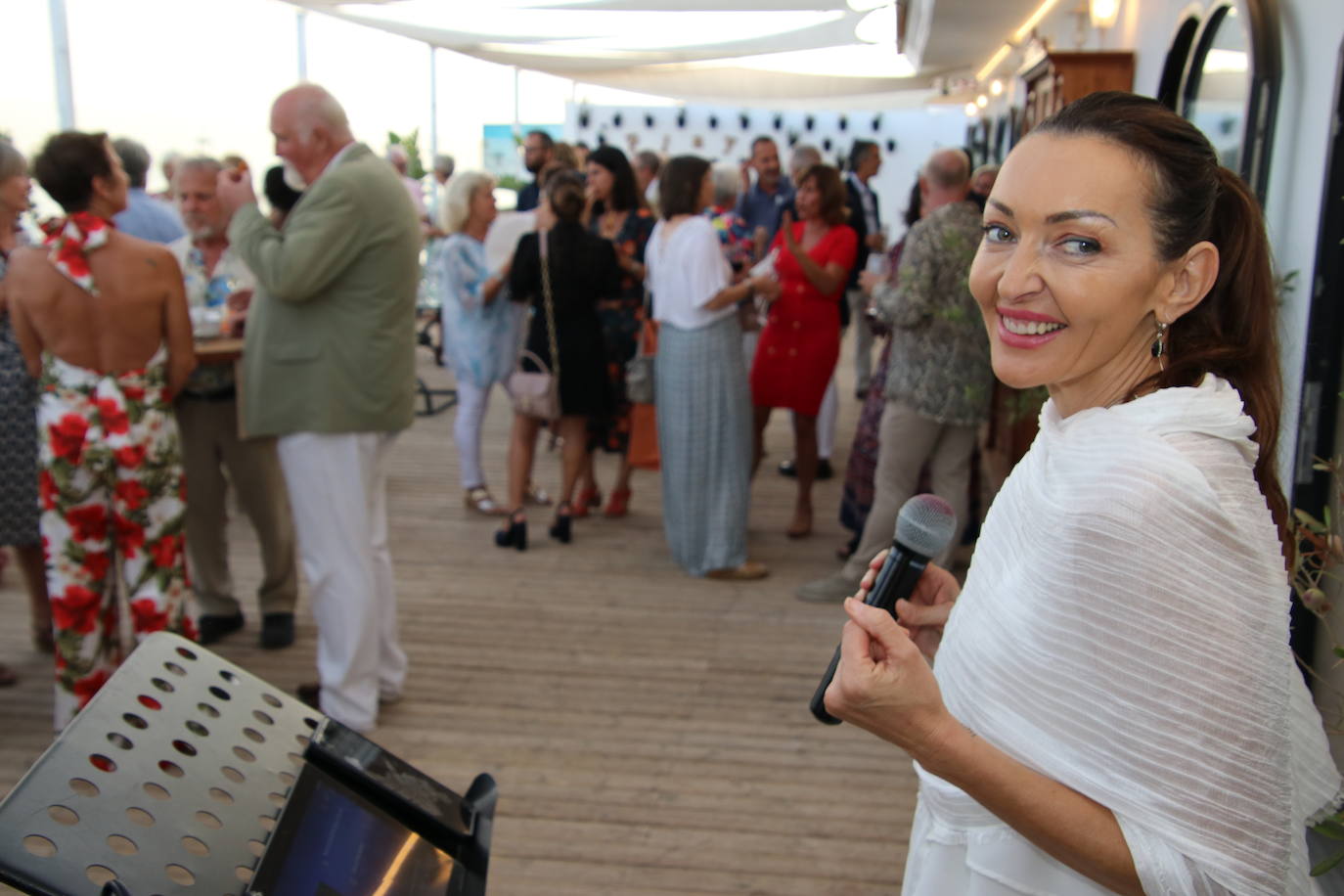Tuesday’s gala dinner for the Costa Press Club's 20th anniversary was attended by members and guests, including representatives of the Spanish press association and Malaga University
