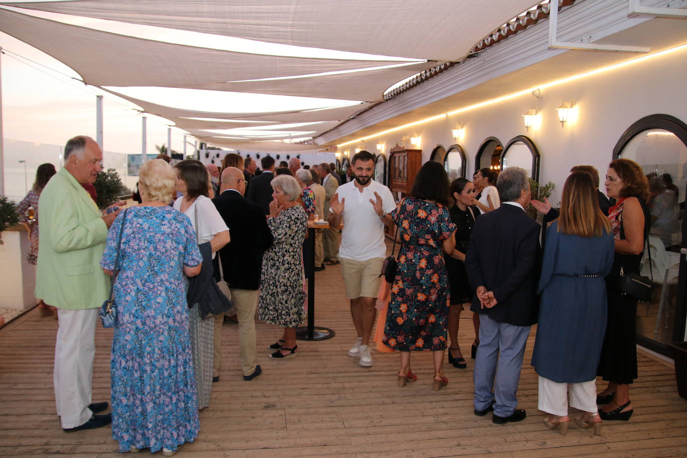 Tuesday’s gala dinner for the Costa Press Club's 20th anniversary was attended by members and guests, including representatives of the Spanish press association and Malaga University