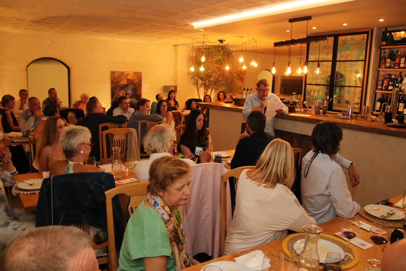 Tuesday’s gala dinner for the Costa Press Club's 20th anniversary was attended by members and guests, including representatives of the Spanish press association and Malaga University