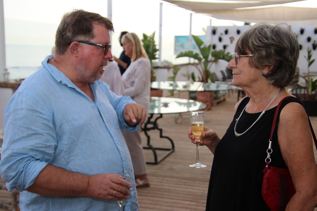 Tuesday’s gala dinner for the Costa Press Club's 20th anniversary was attended by members and guests, including representatives of the Spanish press association and Malaga University