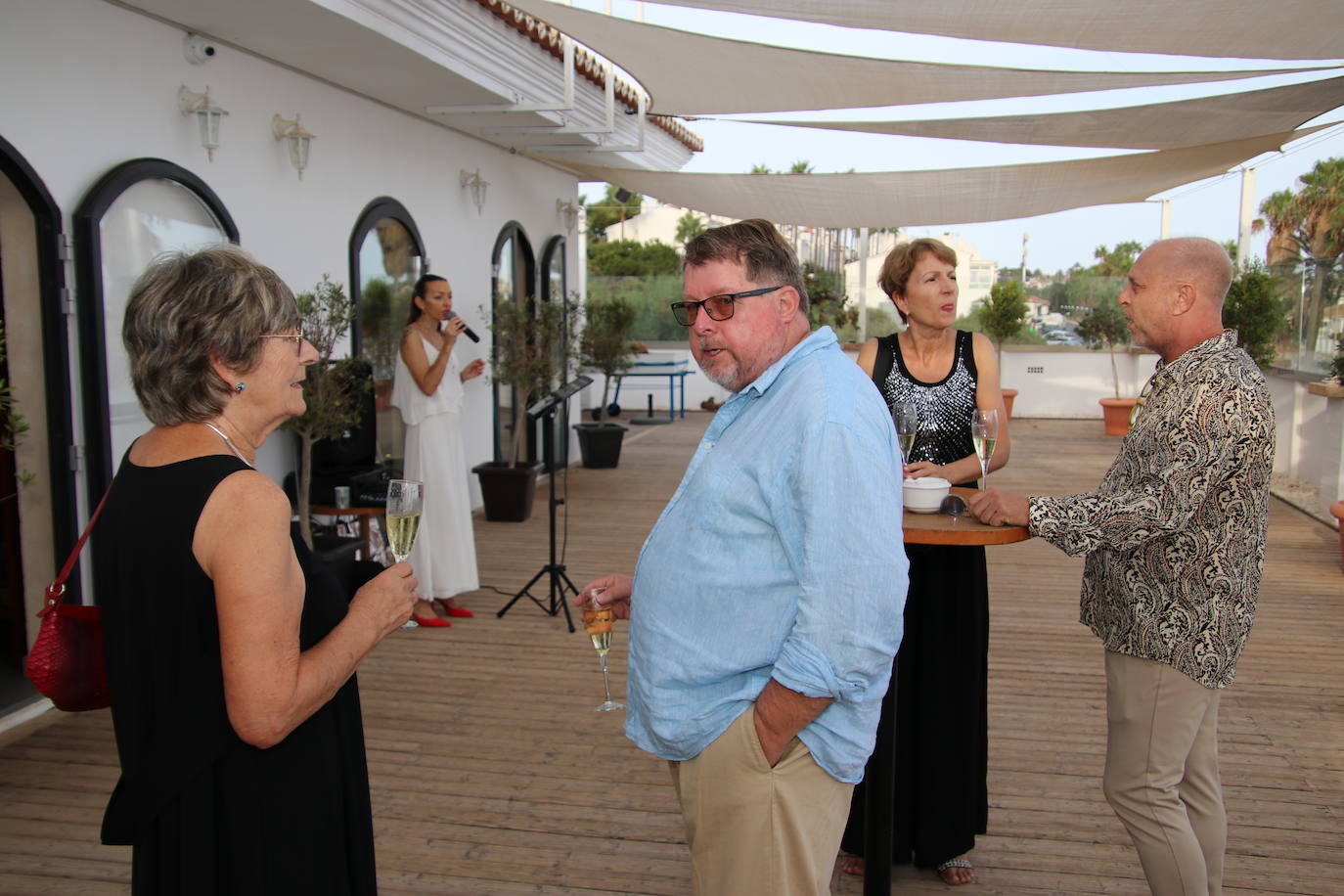 Tuesday’s gala dinner for the Costa Press Club's 20th anniversary was attended by members and guests, including representatives of the Spanish press association and Malaga University