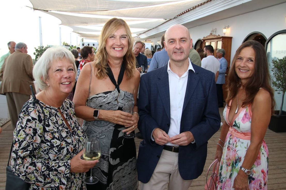 Tuesday’s gala dinner for the Costa Press Club's 20th anniversary was attended by members and guests, including representatives of the Spanish press association and Malaga University