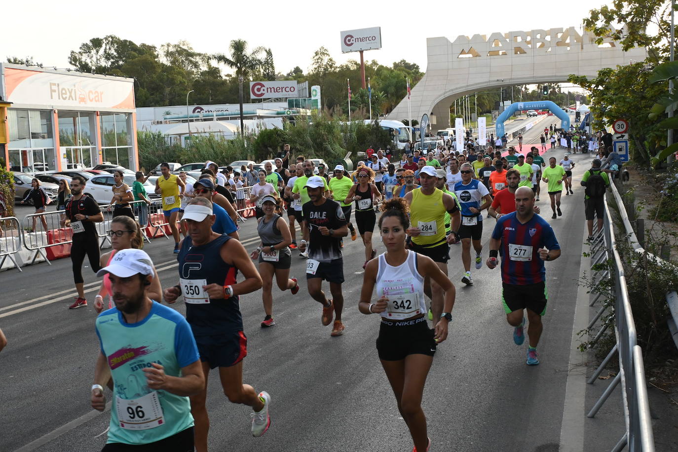 Some 655 people took part in the race, with five runners completing the event in under an hour and ten minutes.