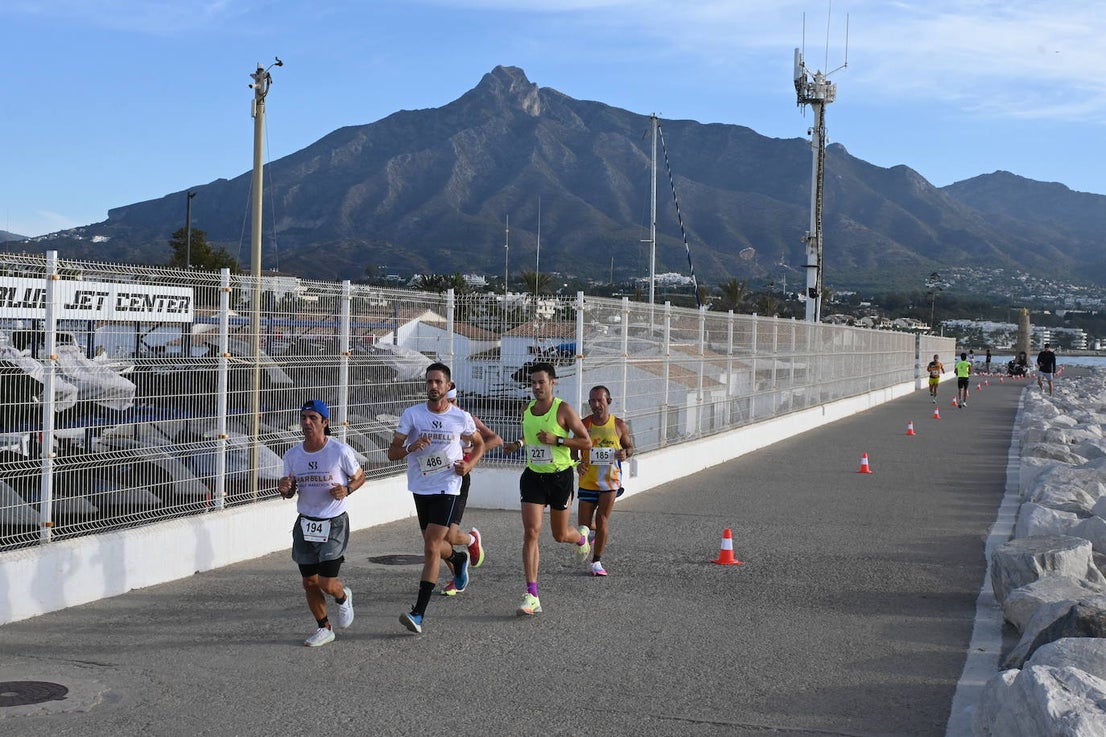 Some 655 people took part in the race, with five runners completing the event in under an hour and ten minutes.