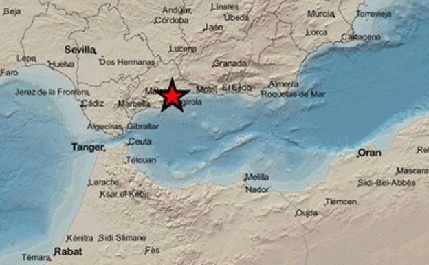 Earthquake felt along the Costa del Sol in the early hours of this Monday morning