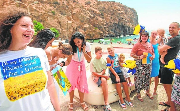 Ukrainian families find peace on the Costa Tropical