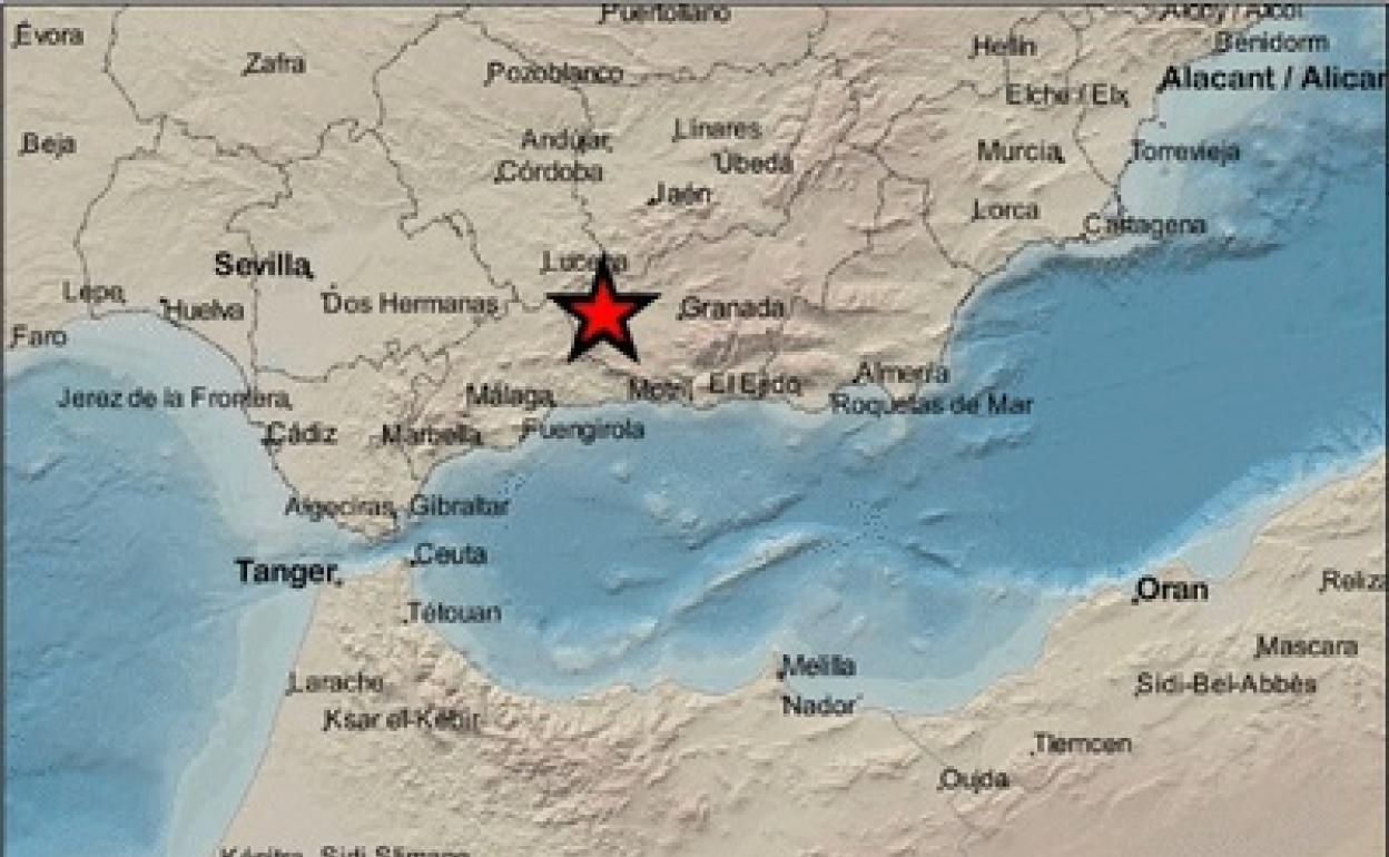 A magnitude 3.6 earthquake in Granada is felt in Malaga this Sunday morning