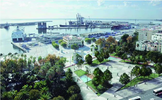 Imagen principal - This is Malaga’s ‘Plan Litoral’ which aims to transform some key areas of the city centre