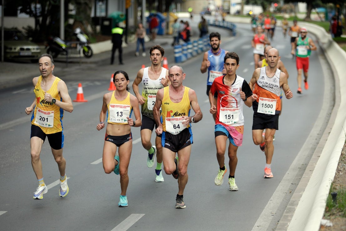 Nearly 10,000 athletes took part in the 42nd Carrera Urbana Ciudad de Málaga. 