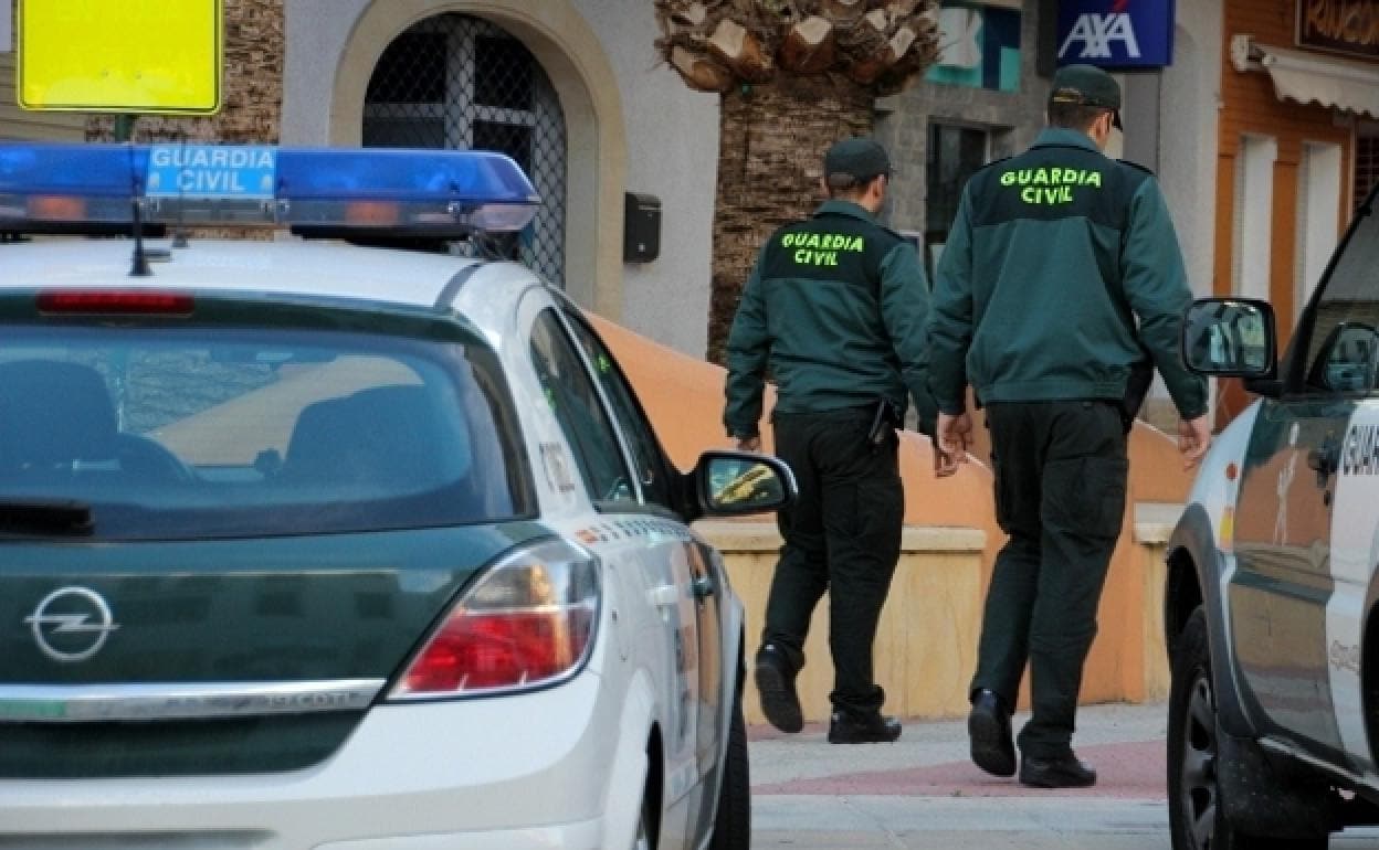 File image of Guardia Civil officers