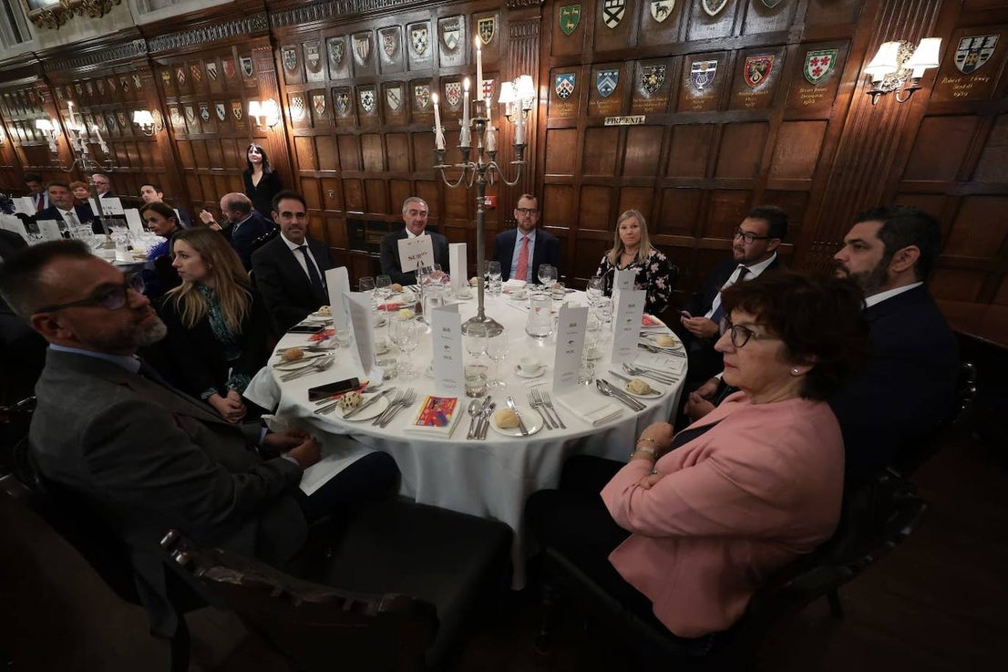 Authorities and travel professionals in London for the WTM got together at the annual SUR dinner last night