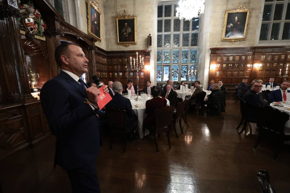 Authorities and travel professionals in London for the WTM got together at the annual SUR dinner last night