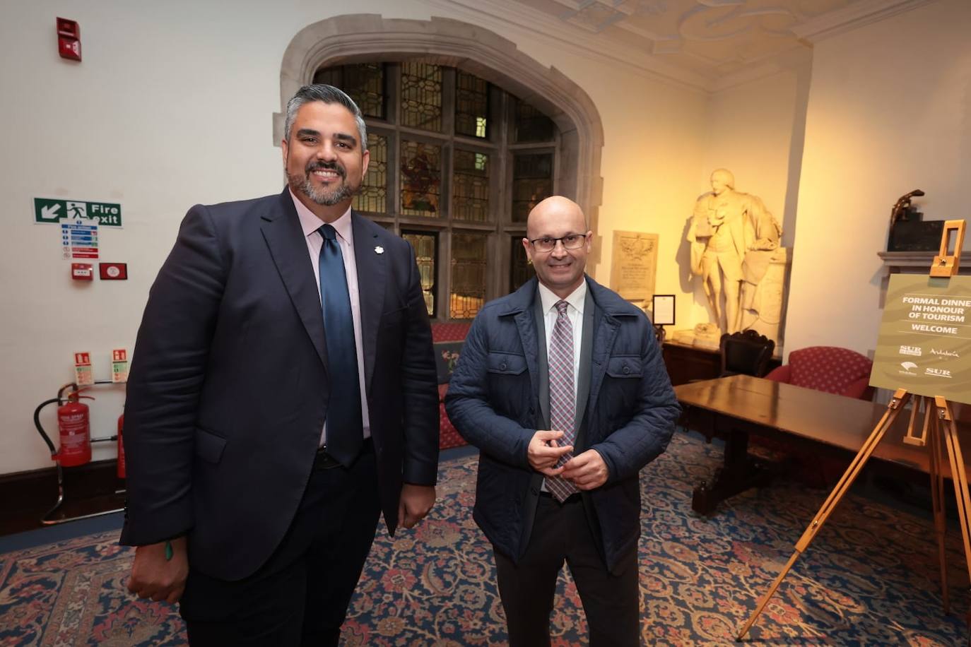 Authorities and travel professionals in London for the WTM got together at the annual SUR dinner last night