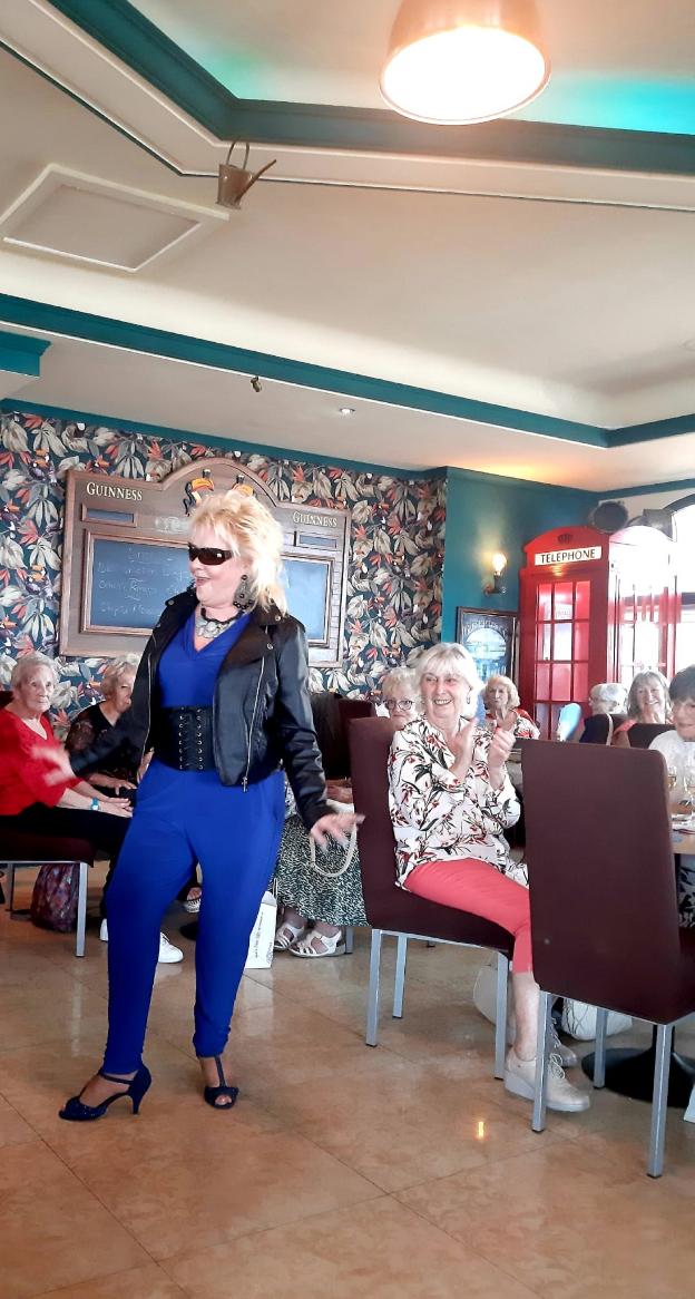 Volunteers take to the catwalk