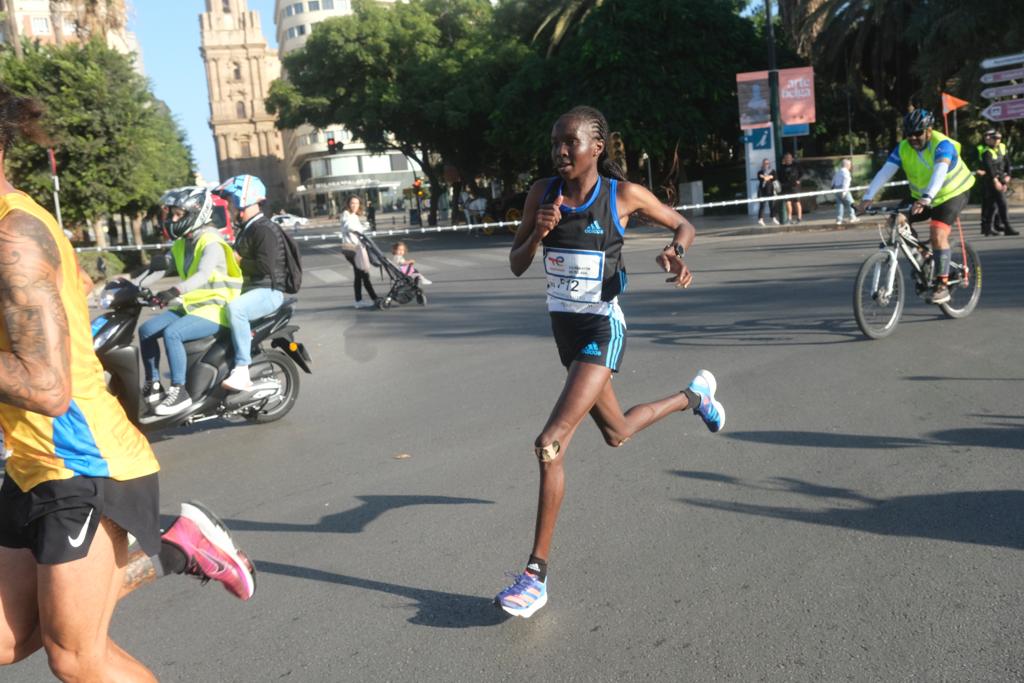 Some 5,500 runners took part in the 21-kilometre long race. 