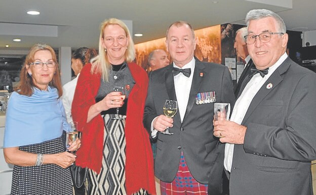 Guets at this year's Royal British Legion Poppy Ball. 