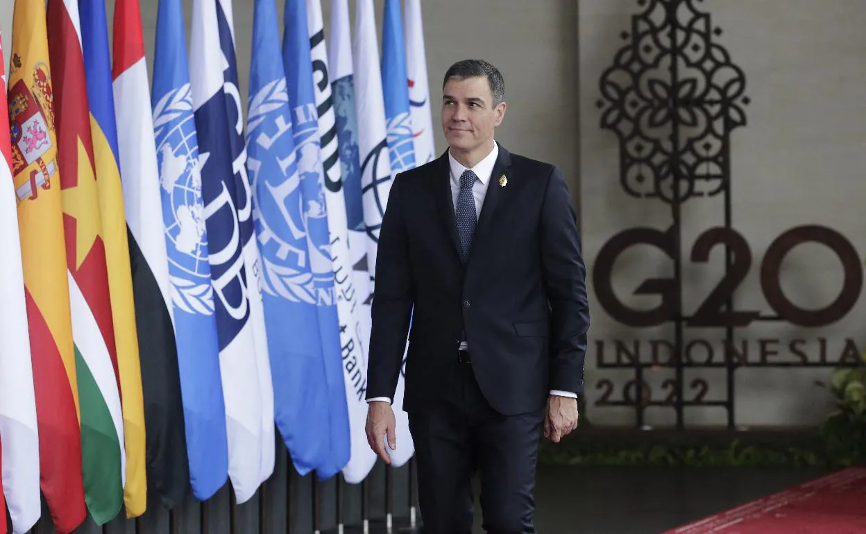 Prime minister Pedro Sánchez this week. 