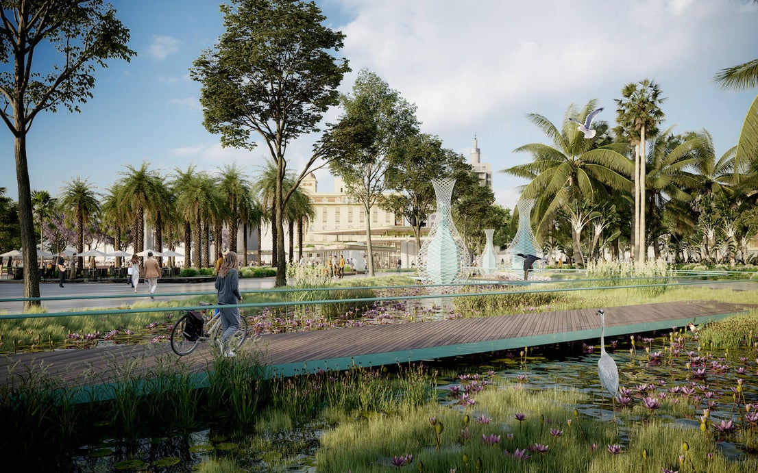 The team made up of the B720 Arquitectura studio, Luis Machuca and Prointec engineering has won the Málaga Litoral Plan competition