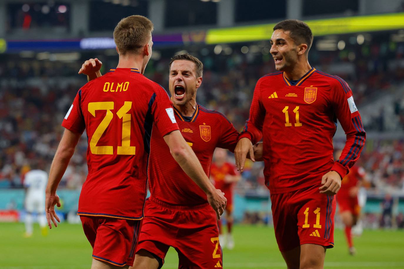 Group Stage - Group E game at the Al Thumama stadium in Qatar this Wednesday, 23 November