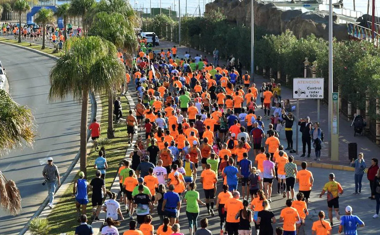 Some 1,500 runners took part in three races in Benalmádena. 