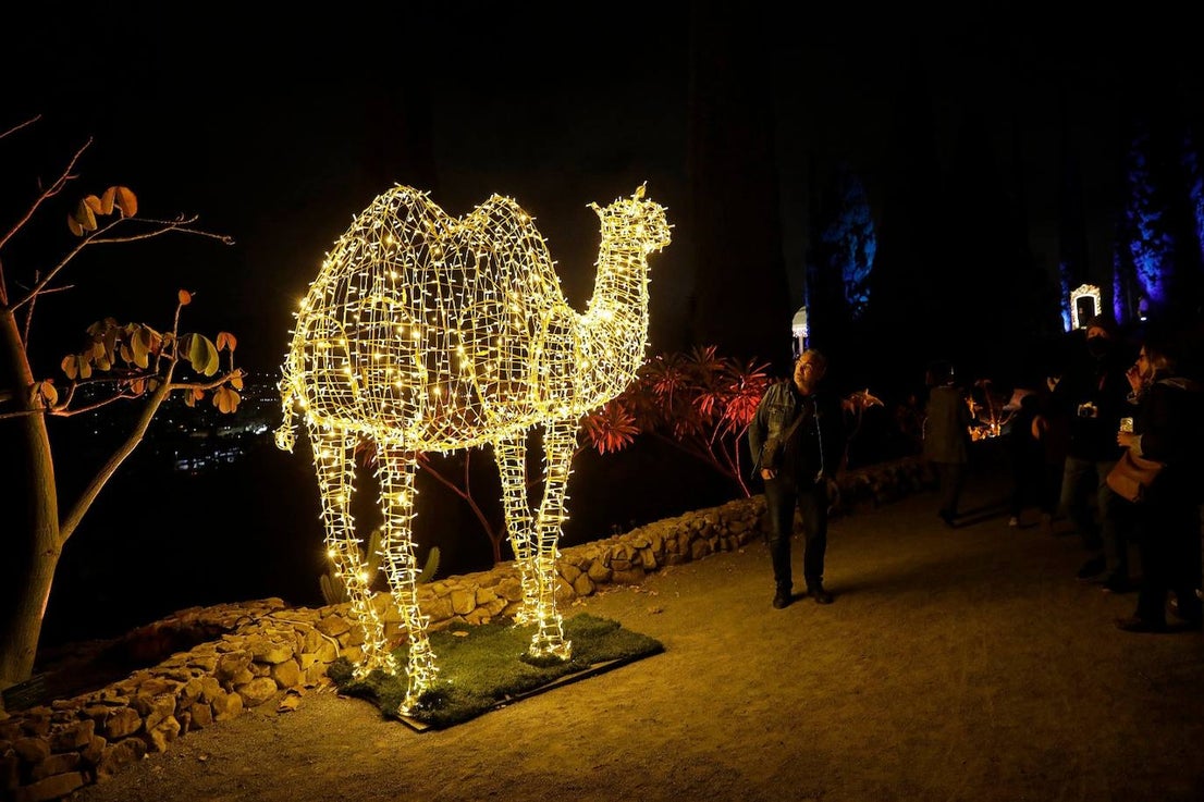 The Journey of the Star from the East, the new festive spectacular at Malaga's La Concepción botanical garden, can be visited until 8 January 2023.